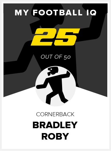 Bradley Roby Wonderlic Score