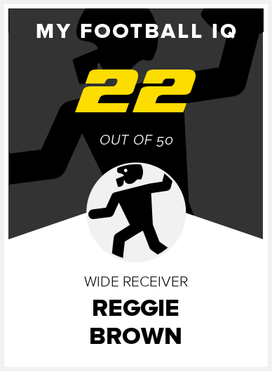Reggie Brown Wonderlic Score