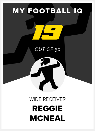 Reggie Mcneal Wonderlic Score